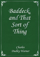 Baddeck, and That Sort of Thing 표지 이미지