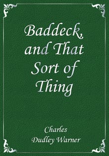 Baddeck, and That Sort of Thing
