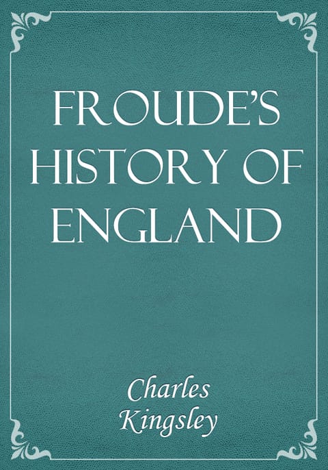 Froude's History of England 표지 이미지