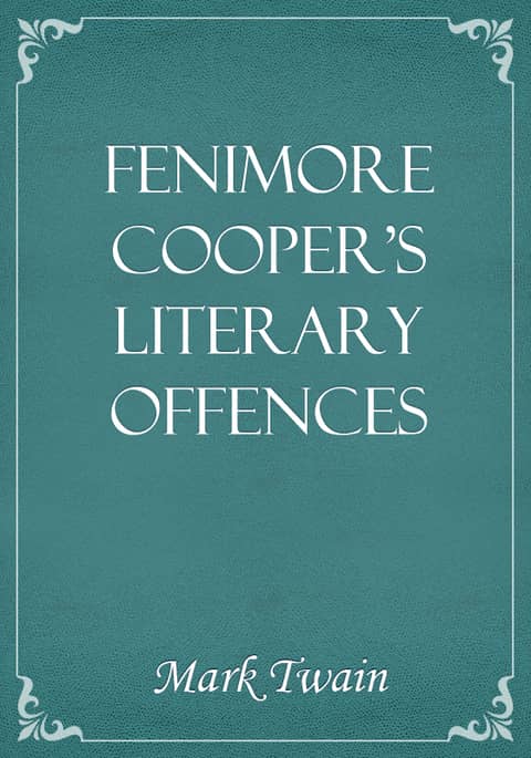 Fenimore Cooper's Literary Offences 표지 이미지
