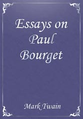 Essays on Paul Bourget 표지 이미지