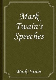 Mark Twain's Speeches