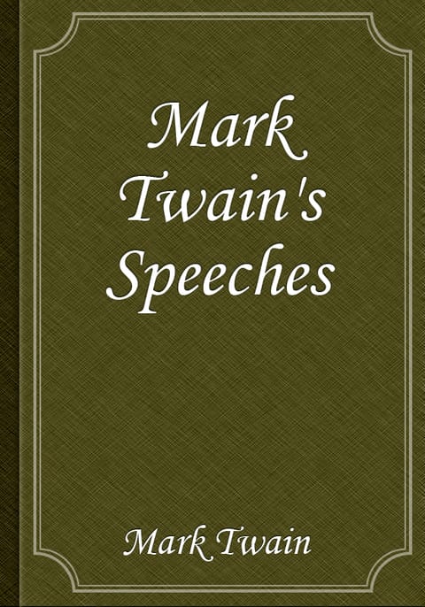 Mark Twain's Speeches 표지 이미지