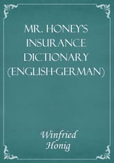 Mr. Honey's Insurance Dictionary (English-German) 표지 이미지