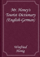 Mr. Honey's Tourist Dictionary (English-German) 표지 이미지