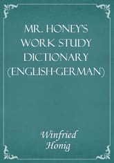 Mr. Honey's Work Study Dictionary (English-German) 표지 이미지