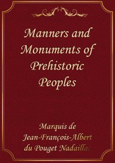 Manners and Monuments of Prehistoric Peoples 표지 이미지