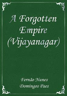 A Forgotten Empire (Vijayanagar)