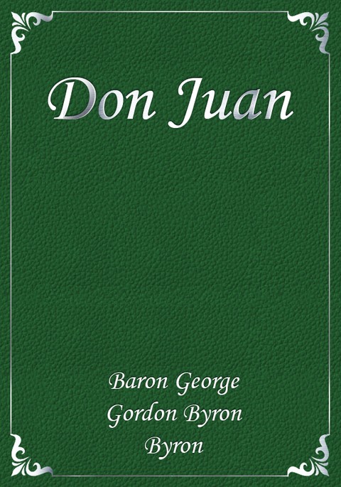 Don Juan 표지 이미지