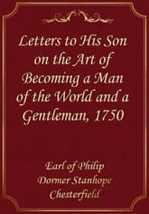 Letters to His Son on the Art of Becoming a Man of the World and a Gentleman, 1750 표지 이미지