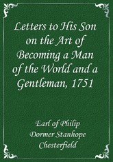 Letters to His Son on the Art of Becoming a Man of the World and a Gentleman, 1751 표지 이미지