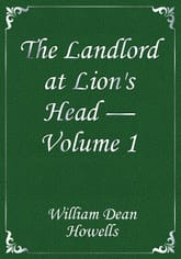 The Landlord at Lion's Head — Volume 1 표지 이미지