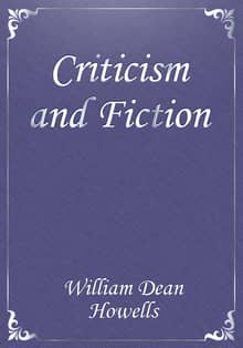 Criticism and Fiction