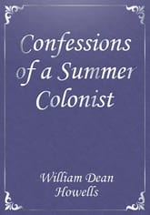 Confessions of a Summer Colonist 표지 이미지