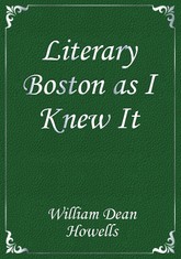Literary Boston as I Knew It 표지 이미지