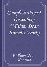Complete Project Gutenberg William Dean Howells Works 표지 이미지