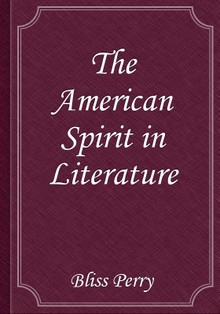 The American Spirit in Literature