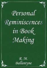 Personal Reminiscences in Book Making 표지 이미지