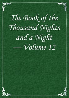 The Book of the Thousand Nights and a Night — Volume 12
