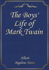 The Boys' Life of Mark Twain 표지 이미지