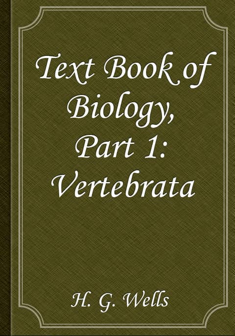 Text Book of Biology, Part 1: Vertebrata 표지 이미지