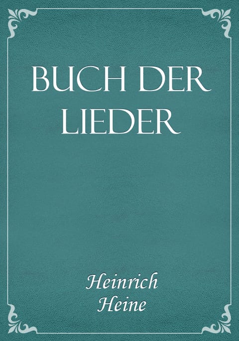 Buch der Lieder 표지 이미지