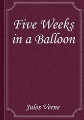 Five Weeks in a Balloon 표지 이미지
