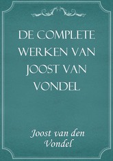 De complete werken van Joost van Vondel 표지 이미지