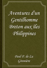 Aventures d'un Gentilhomme Breton aux îles Philippines 표지 이미지