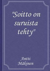 "Soitto on suruista tehty" 표지 이미지