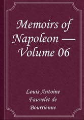 Memoirs of Napoleon — Volume 06 표지 이미지