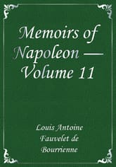 Memoirs of Napoleon — Volume 11 표지 이미지