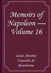 Memoirs of Napoleon — Volume 16 표지 이미지