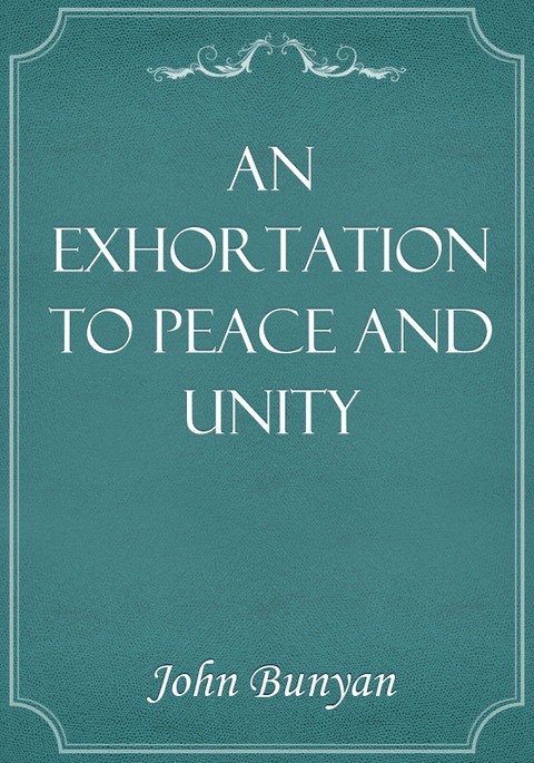 An Exhortation to Peace and Unity 표지 이미지