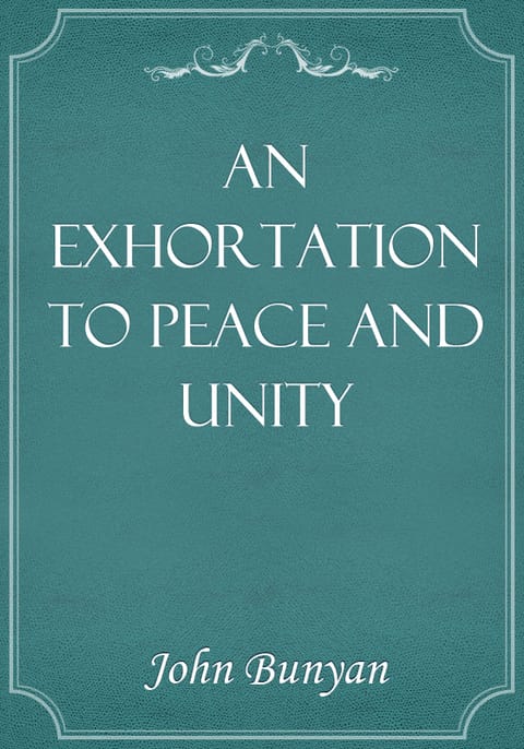 An Exhortation to Peace and Unity 표지 이미지