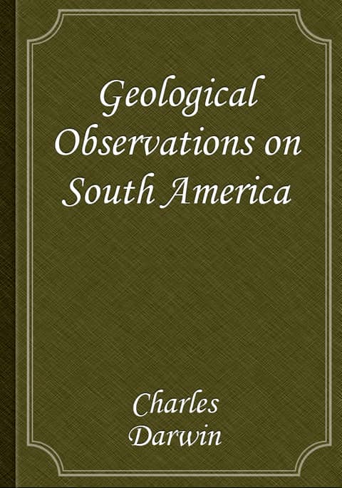 Geological Observations on South America 표지 이미지