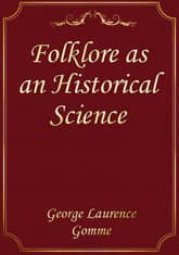 Folklore as an Historical Science 표지 이미지
