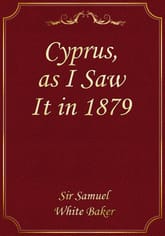Cyprus, as I Saw It in 1879 표지 이미지