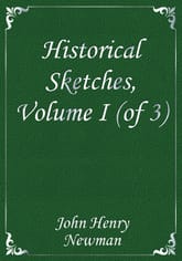 Historical Sketches, Volume I (of 3) 표지 이미지