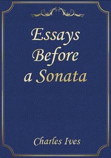 Essays Before a Sonata