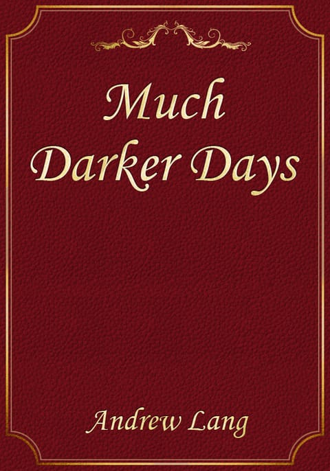 Much Darker Days 표지 이미지