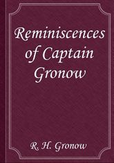 Reminiscences of Captain Gronow 표지 이미지