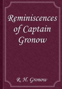 Reminiscences of Captain Gronow