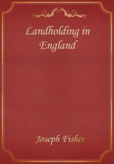 Landholding in England 표지 이미지