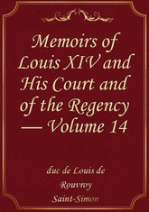 Memoirs of Louis XIV and His Court and of the Regency — Volume 14 표지 이미지