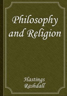 Philosophy and Religion