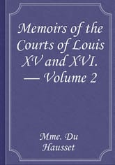 Memoirs of the Courts of Louis XV and XVI. — Volume 2 표지 이미지