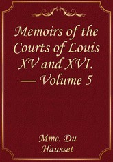Memoirs of the Courts of Louis XV and XVI. — Volume 5 표지 이미지