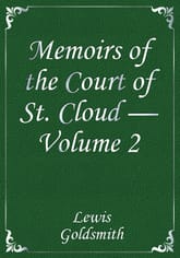 Memoirs of the Court of St. Cloud — Volume 2 표지 이미지