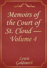 Memoirs of the Court of St. Cloud — Volume 4 표지 이미지